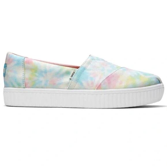 Toms Shoes - TOMS Alpargata Indio Tie Dye Slip On Sneakers Size 8